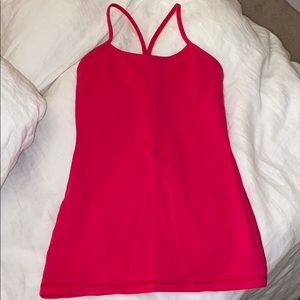 Lululemon tank with built in bra